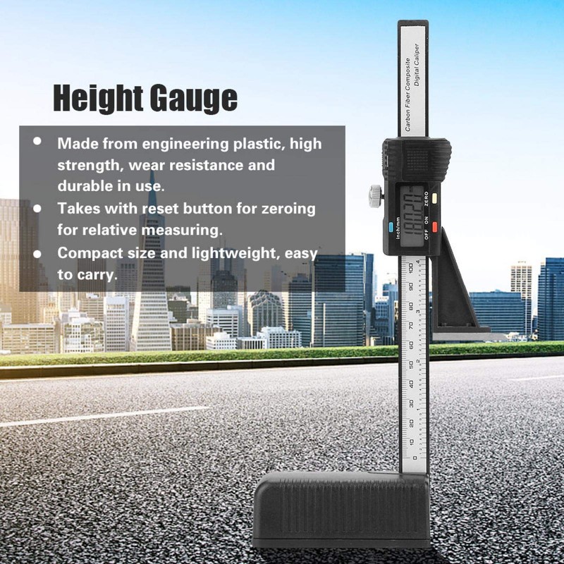 150mm Depth Gauge, Digital Altimeter, Vernier Caliper Nonius Scale Precision