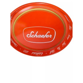 Schaefer Vintage 1950s Schaefer Beer Tray New York Americans Oldest Lager Mint Condition