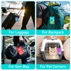 TamBee Luggage Tags 4pcs Suitcases Luggage Tags Labels Travel Suitcase