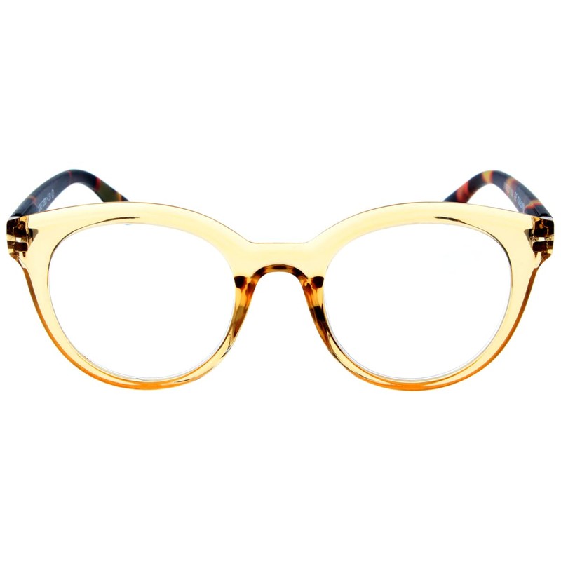 JACKY Beige Transparent +1.50 dpt, with Spring Technology and Case