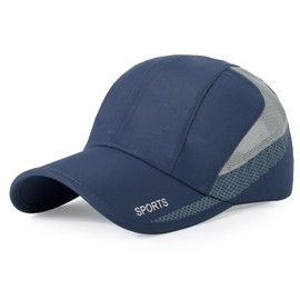 HH HOFNEN Quick Dry Cap Lightweight Running Hats Outdoor Airy Mesh Adjustable Sports Sun Hat UV Protection Hat for Men Women