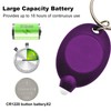 Klumuke Mini UV Keychain Flashlight, LED Black Light, Portable Small
