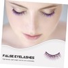 Minkissy 15pairs Exaggerated False Eyelashes with Diamond Accents for Latin