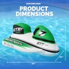 SWIMLINE Inflatable Ride-On Pool Float – Fun Raft for Pools,