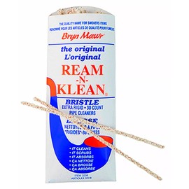 BRYN MAWR 30 BRYN MAWR Original REAM-N-KLEAN PIPE CLEANERS Rigid Hard BRISTLE ream & clean