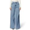 florence by mills Women's Total Softie Denim Wide Leg Jeans,