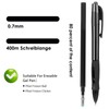 Pack of 12 Compatible Erasable Refills for Pilot Frixion Rollerball