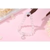 XIANNVXI Heart Bracelet Women's Stone Crystal Bracelet Beads Bracelet 8
