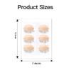 JLEivvi 3 Pairs Replacement Eyelids Realistic Removable Eyelids for Mannequin