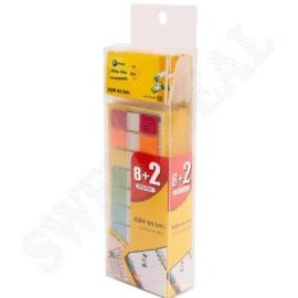 Peurintek Stationery and Office Supply Notebook Sheets 10 for school, and desk organization, writing planning or paper accessory, Peurintek Korean Import, and Desk