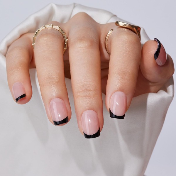 S.T. Friends French Tip Press On Nails - Press on