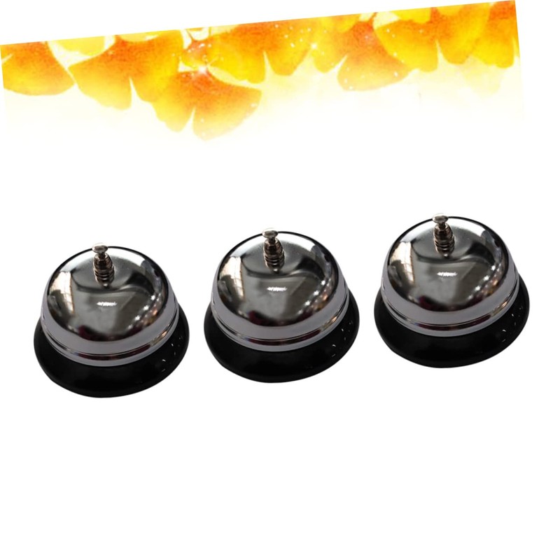 LALAFINA 3pcs Restaurant Service Bell Bell Classic Service Bell Restaurant