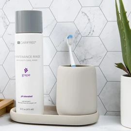 CariFree Maintenance Rinse, Grape Flavored, Anti-Cavity Fluoride Mouthwash, Dentist Recommended, Prevents Oral Decay, Freshens Breath, Alcohol-Free, Neutralizes pH (Previously CTx3)