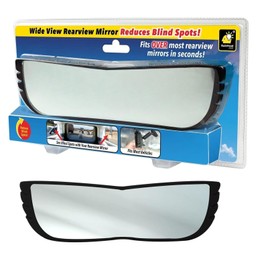 Espejo Retrovisor Reduce Los Puntos Ciegos, Gran Angular Mejorado con Visión de Angel Como Se Ve en La Televisión, Se Instala en Segundos Se Adapta a La Mayoría de Coches SUV y Camiones
