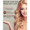 TPZORJX Lockenkamm,Styling Kamm,Afrokamm,Kamm für Locken,Locken Kamm,Kammgrob,Lockenkamm Naturlocken,Breite Zahnkämme, Mehr Elastizität
