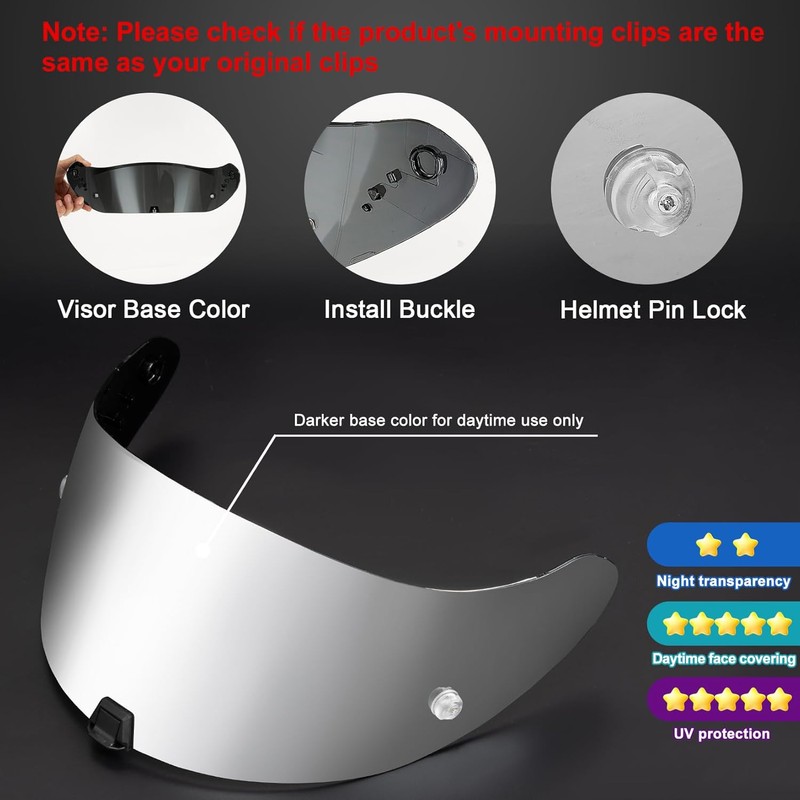 PSLER Helmet Visor for T520 ST1400 R1 - T520 ST1400