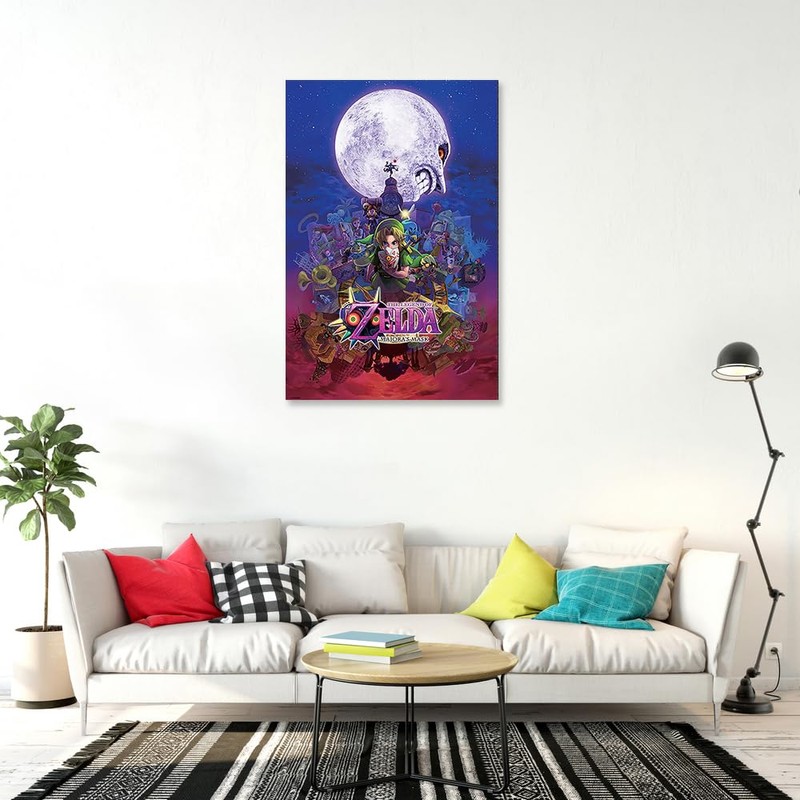 The Legend Of Zelda: Majora's Mask - Gaming Poster (Link)