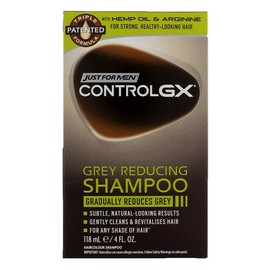 Just for Men ControlGX Grey Reducing Shampoo - 5 oz, Pack of 4