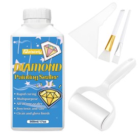 Diamond Art Sealer Kits for Adults, Large Capacity Glue as Diamond Painting Accessories and Jigsaw Puzzles Tools