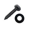 Evecad 25PCS 1/4" x 1-1/4" Hex Head Lag Screws, Stainless