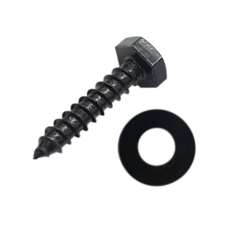Evecad 25PCS 1/4" x 1-1/4" Hex Head Lag Screws, Stainless
