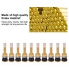 10 Pcs Valve Stems TR500 Straight Brass Heavy Duty Clamp