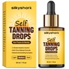 SilkyShark Facial Self Tanning Drops (1 Fl Oz), Tanning Drops