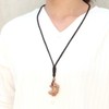 GOLD STONE Himekawa Medicinal Stone Magatama Large Mane Necklace Made