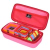 Tourmate Magnetic Tiles Blocks Storage Case for Magformers Basic Set/PicassoTiles/Magna