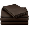AbleHome Microfiber Bed Sheet Set Double Brushed 4 Piece Set