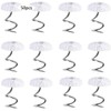 Twist pins 50 Pieces Clear Heads Twist Pins Plastic Head