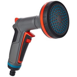 Gardena Comfort Brause für Beete: Gartenbrause zur Bewässerung von Beeten und großen Flächen, Dauerarretierung,Tropfsicherung, Frostschutz (18319-20) schwarz one size