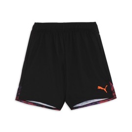 Puma 660125 Men's Soccer Football, Absorbent, Quick Drying, PUMA FTBL PRO KNIT Shorts, 25 Spring Summer Color Puma Black (03)