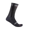 CASTELLI Unisex Fast Feet 3 Socks, Black, S-M EU