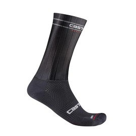 CASTELLI Unisex Fast Feet 3 Socks, Black, S-M EU