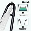 Hammock Chair with Stand,Heavy-Duty Hanging Chair with Stand, for Indoor