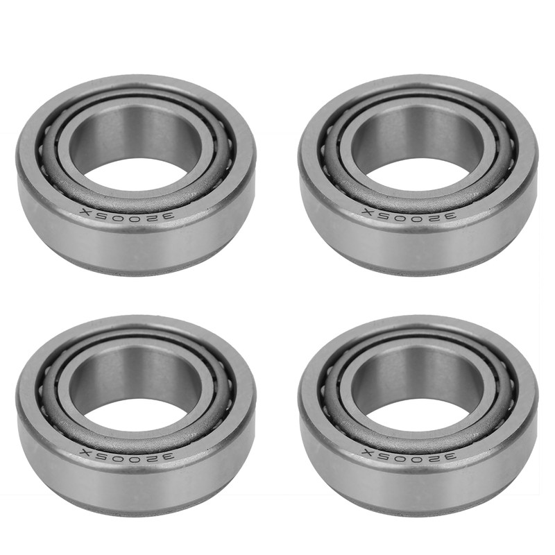 4Pcs Tapered Roller Bearing Set for Automotive Car Mechanical Gears
