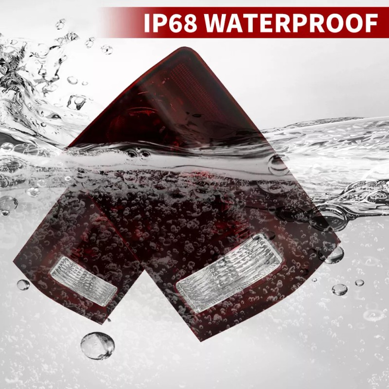 Mayello For 2009-2015 Honda Pilot Tail Lights Brake Lamps Aftermarket
