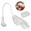 Silicone Nail Art Practice Hand Bendable Joints False Nail Tips