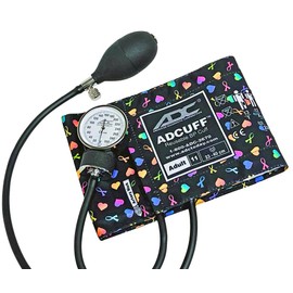 ADC Prosphyg 760 Pocket Aneroid Sphygmomanometer with Adcuff Nylon Blood Pressure Cuff, Adult, Devotion Print