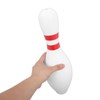 ULTNICE White Bowling Shaped Piggy Bank - Creative Unbreakable Coin