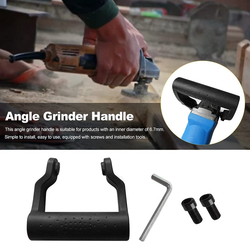 Kakalote Angle Grinder Handle Replacement Woodworking Thread Auxiliary Polishing Machine