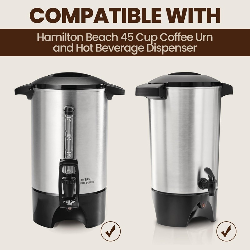 Coffee Filters Compatible with Hamilton Beach Coffee Maker, 100 Pcs