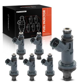 A-Premium Fuel Injectors Set of 6 Compatible with Toyota Camry 1998-2001, Highlander 2001-2003, Sienna 1999-2003, Avalon 1998-2004, Solara 2001-2003 & Lexus ES300 1998-2001, RX300 1999-2003, 3.0L