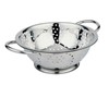 Acense Stainless Steel Colander [Silver], Steel Base/Handle, Quick Draining, Multiple