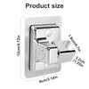 Hand Shower Holder 360° Rotatable Adjustable Shower Holder No Drilling