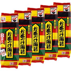 Nagatanien Ochazuke 8pcs Nori Flavor 1.69oz (5 Pack)