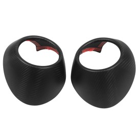 2 Pcs AC Air Vent Trim Dry Carbon Fiber Outlet Cover Front Dashboard Decoration Sticker Replacement for Subaru BRZ 2022 and Up Matte