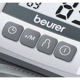 Beurer BC 30 Wrist Blood Pressure Monitor - Grey/White