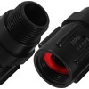 2 Piezas Adaptador de Grifo Plástico 3/4bsp 25psi, para Fregadero